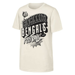 Cincinnati Bengals Outerstuff Youth Action Comic T-Shirt Natural | NFL