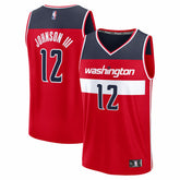 Tre Johnson III Washington Wizards 2025 NBA Draft First Round Pick Fast Break Replica Jersey Icon Edition Red - NBA