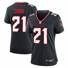 Nick Chubb Houston Texans Women's Team Game Jersey Navy | Nike for Sale