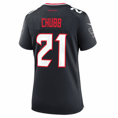 Nick Chubb Houston Texans Women's Team Game Jersey Navy | Nike for Sale