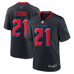 Nick Chubb Houston Texans Alternate 2 Game Jersey Navy | Nike for Sale