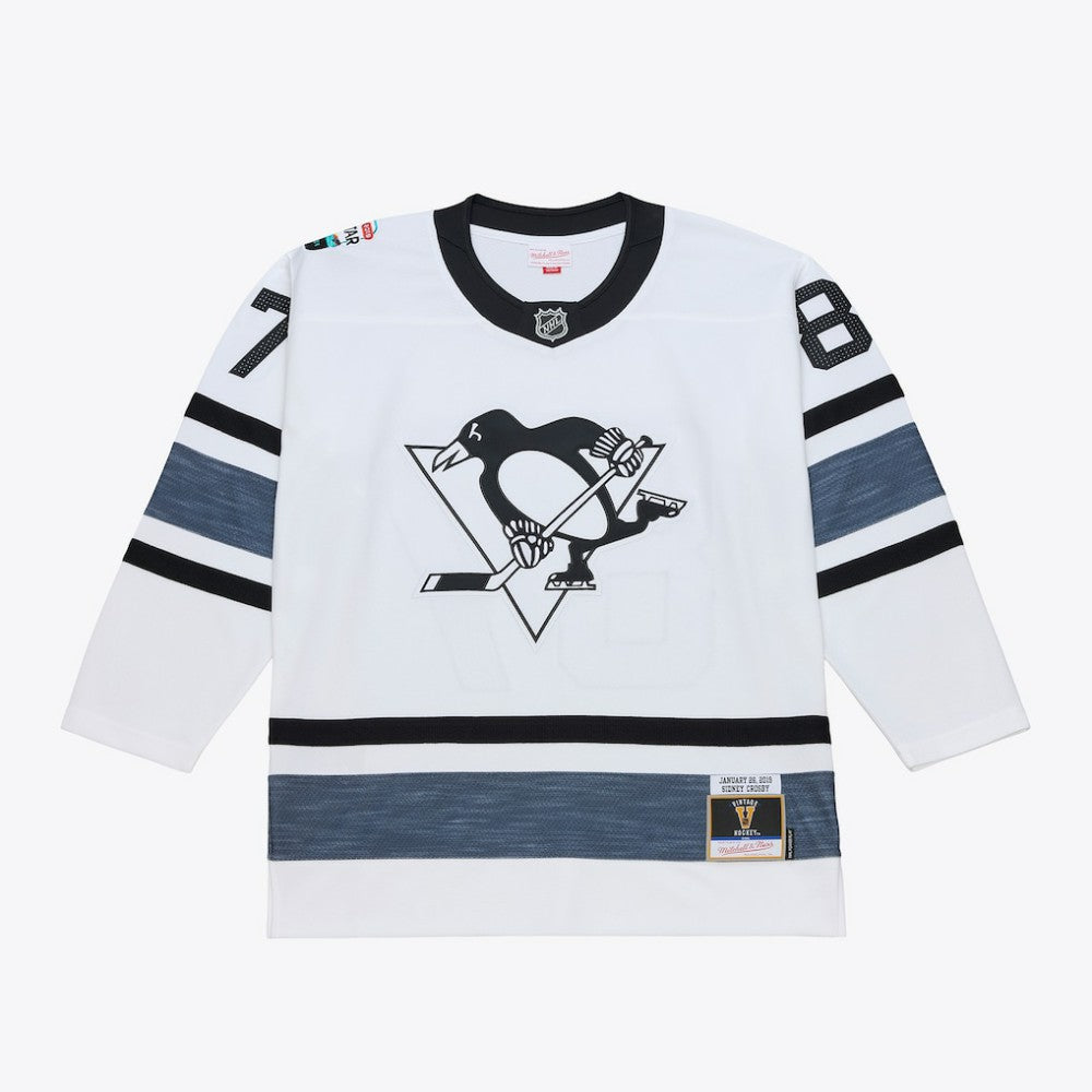 Sidney Crosby Mitchell & Ness 2019 All-Star Game Power Play Jersey - White - NHL