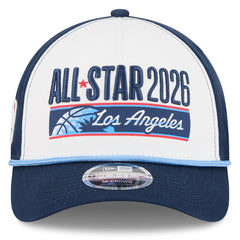2026 NBA All-Star Game A-Frame 9FORTY Adjustable Hat White/Navy - NBA