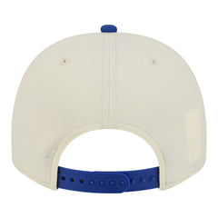 Golden State Warriors Stretched 2-Tone A-Frame 9FIFTY Adjustable Hat Cream/Royal - NBA