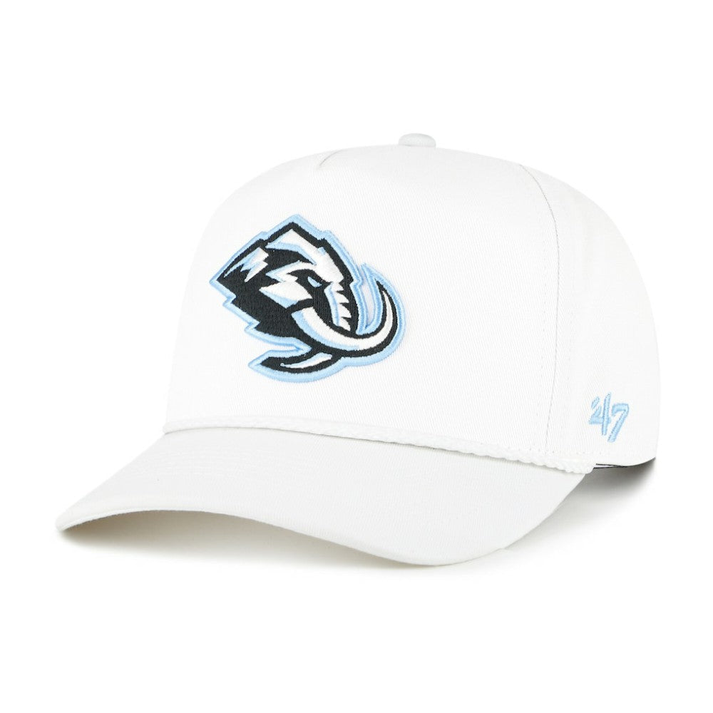 Utah Mammoth '47 Rope Hitch Adjustable Hat - White - NHL