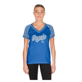 Kansas City Royals New Era Women's Gameday V-Neck T-Shirt - MLB