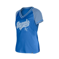Kansas City Royals New Era Women's Gameday V-Neck T-Shirt - MLB