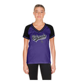 Colorado Rockies New Era Women's Gameday V-Neck T-Shirt - MLB