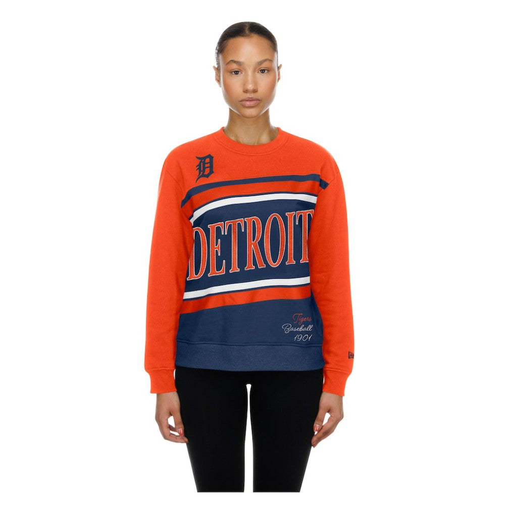 Detroit Tigers New Era Women's Gameday Fleece Sweatshirt - MLB