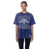 Los Angeles Dodgers New Era Women's Oversized Boyfriend T-Shirt - MLB