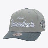 Arizona Diamondbacks Mitchell & Ness Cooperstown Thunderstorm Head Coach Pro-Crown Adjustable Hat - MLB