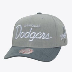 Los Angeles Dodgers Mitchell & Ness Thunderstorm Head Coach Pro-Crown Adjustable Hat - MLB