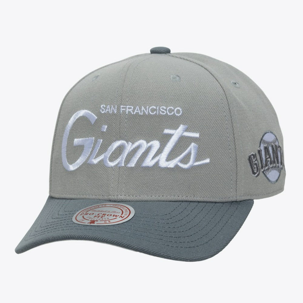 San Francisco Giants Mitchell & Ness Thunderstorm Head Coach Pro-Crown Adjustable Hat - MLB