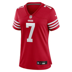 Thomas Morstead San Francisco 49ers Women's Team Game Jersey Scarlet | Nike for Sale