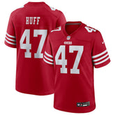 Bryce Huff San Francisco 49ers Team Game Jersey Scarlet | Nike for Sale