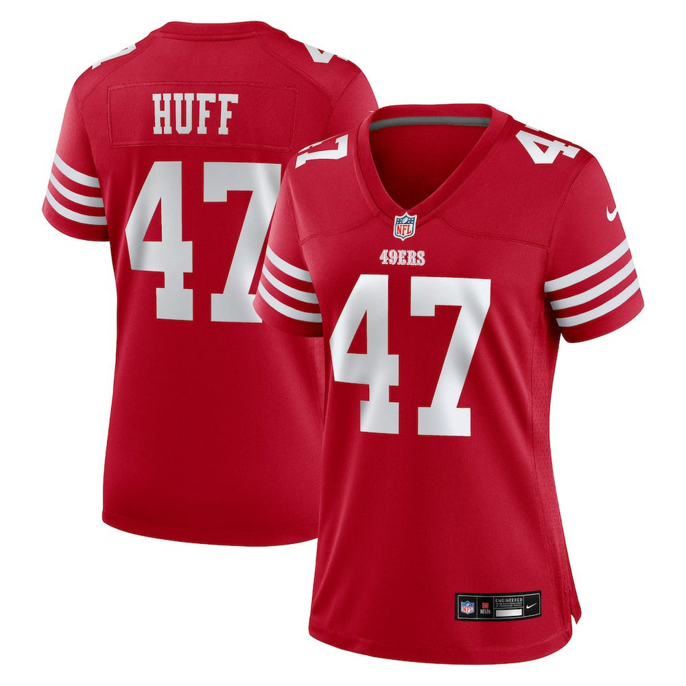 Bryce Huff San Francisco 49ers Women's Team Game Jersey Scarlet | Nike for Sale