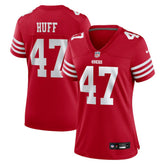 Bryce Huff San Francisco 49ers Women's Team Game Jersey Scarlet | Nike for Sale