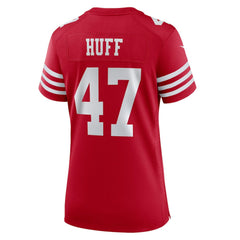 Bryce Huff San Francisco 49ers Women's Team Game Jersey Scarlet | Nike for Sale