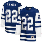 Emmitt Smith Dallas Cowboys Youth Hockey Fashion Jersey Navy | Mitchell & Ness