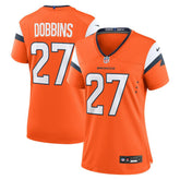 J.K. Dobbins Denver Broncos Women's Team Game Jersey Orange | Nike for Sale
