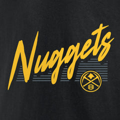 Denver Nuggets Color Block Slant Quick Strike T-Shirt Black - NBA