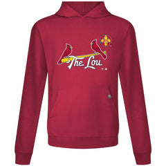 St. Louis Cardinals Levelwear City Connect Relay Core Logo Pullover Hoodie - MLB