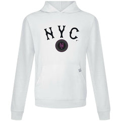 New York Mets Levelwear City Connect Relay Back Splash Pullover Hoodie - MLB