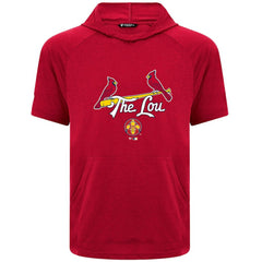 St. Louis Cardinals Levelwear City Connect Phase Back Plash Hoodie T-Shirt - MLB