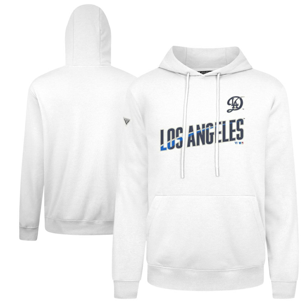 Los Angeles Dodgers Levelwear City Connect Podium Core Logo Pullover Hoodie - MLB