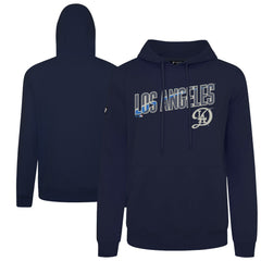 Los Angeles Dodgers Levelwear City Connect Podium Back Splash Pullover Hoodie - MLB