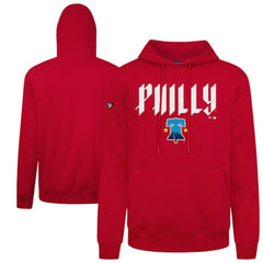 Philadelphia Phillies Levelwear City Connect Podium Back Splash Pullover Hoodie - MLB