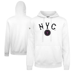 New York Mets Levelwear City Connect Podium Back Splash Pullover Hoodie - MLB