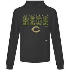 Cincinnati Reds Levelwear Relay Protect Pullover Hoodie - MLB