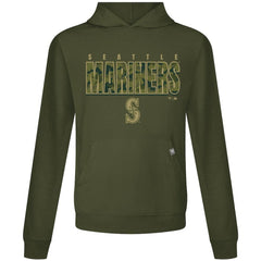 Seattle Mariners Levelwear Relay Protect Pullover Hoodie - MLB