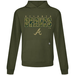 Atlanta Braves Levelwear Relay Protect Pullover Hoodie - MLB