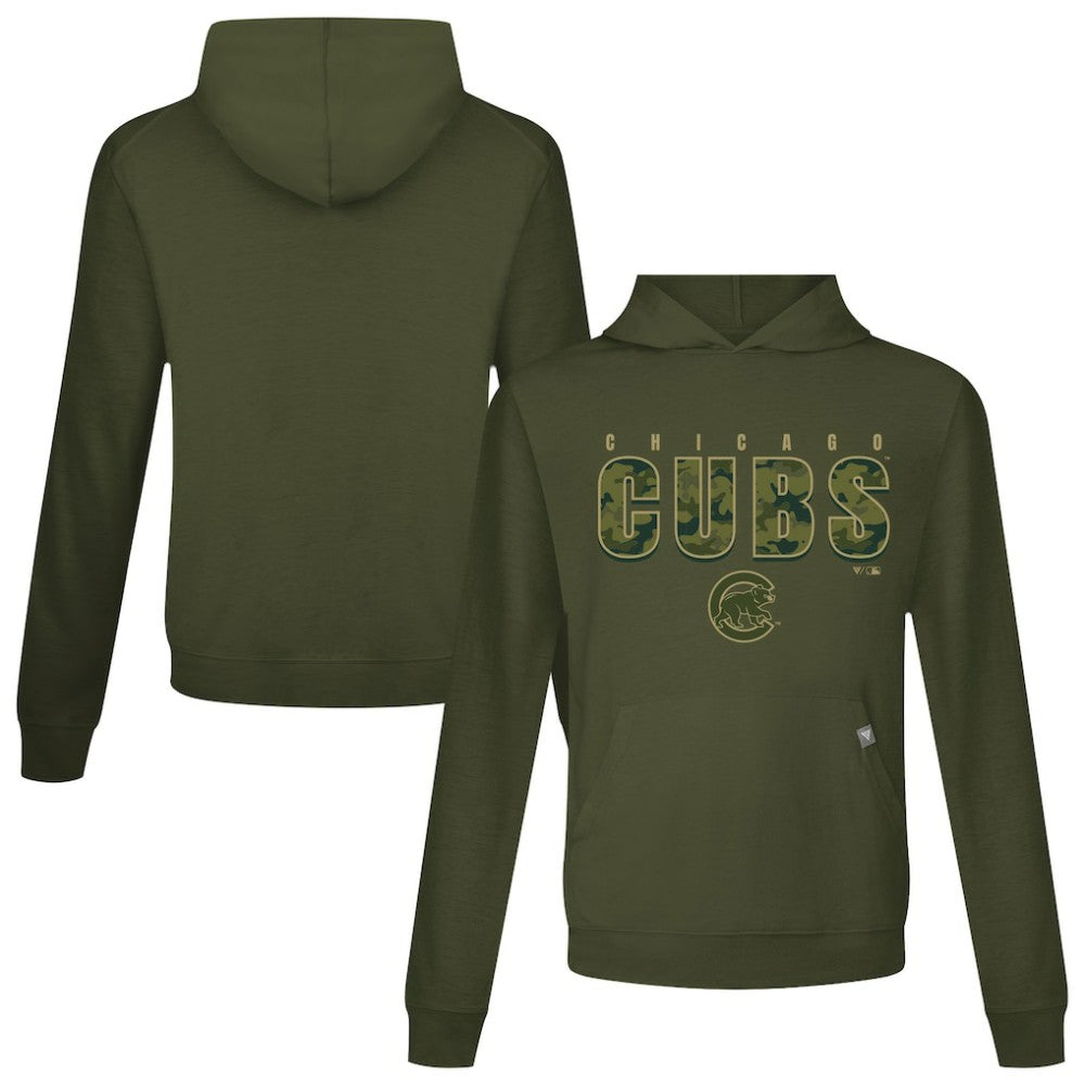 Chicago Cubs Levelwear Relay Protect Pullover Hoodie - MLB