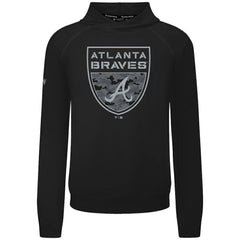 Atlanta Braves Levelwear Mandate Buckler Tri-Blend Pullover Hoodie - MLB