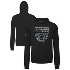 Chicago Cubs Levelwear Mandate Buckler Tri-Blend Pullover Hoodie - MLB