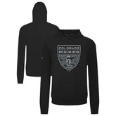 Colorado Rockies Levelwear Mandate Buckler Tri-Blend Pullover Hoodie - MLB