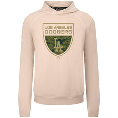 Los Angeles Dodgers Levelwear Mandate Buckler Tri-Blend Pullover Hoodie - MLB