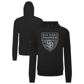 San Diego Padres Levelwear Mandate Buckler Tri-Blend Pullover Hoodie - MLB