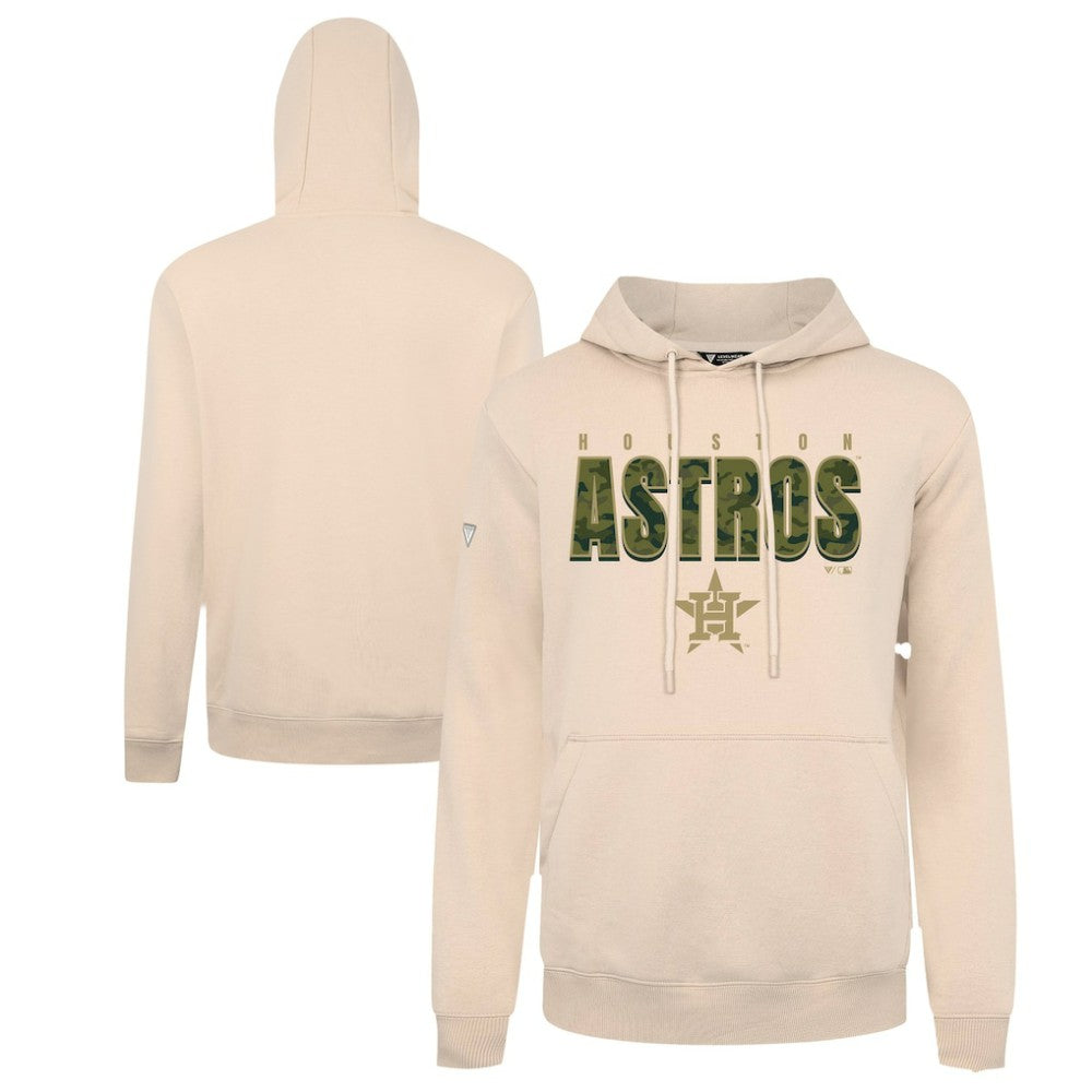 Houston Astros Levelwear Podium Protect Pullover Hoodie - MLB