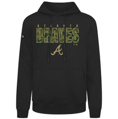 Atlanta Braves Levelwear Podium Protect Pullover Hoodie - MLB