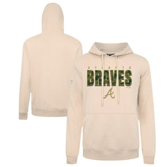 Atlanta Braves Levelwear Podium Protect Pullover Hoodie - MLB