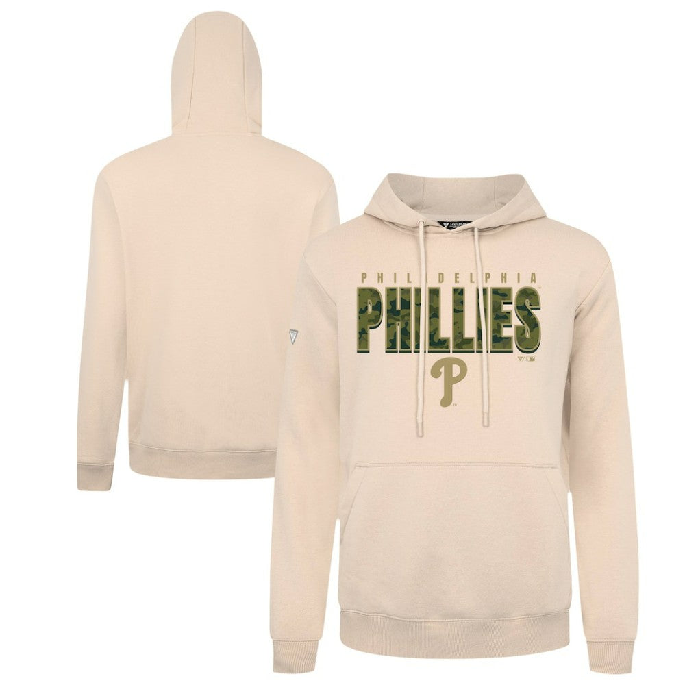 Philadelphia Phillies Levelwear Podium Protect Pullover Hoodie - MLB