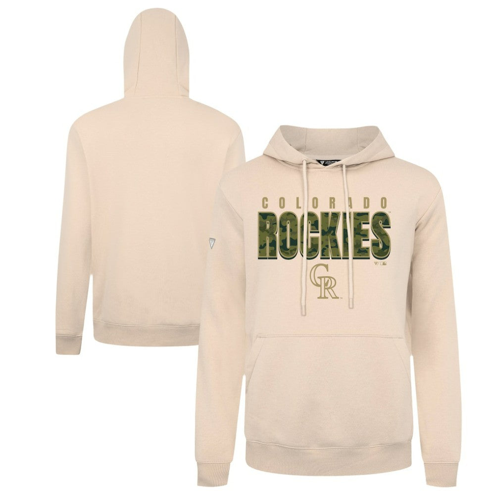 Colorado Rockies Levelwear Podium Protect Pullover Hoodie - MLB