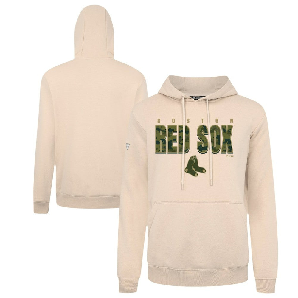 Boston Red Sox Levelwear Podium Protect Pullover Hoodie - MLB