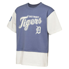 Detroit Tigers Outerstuff Youth Ultimate Pastels Premium Double Run T-Shirt - MLB