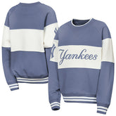 New York Yankees Outerstuff Youth Ultimate Pastels On Base Sweatshirt - MLB