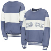 Boston Red Sox Outerstuff Youth Ultimate Pastels On Base Sweatshirt - MLB